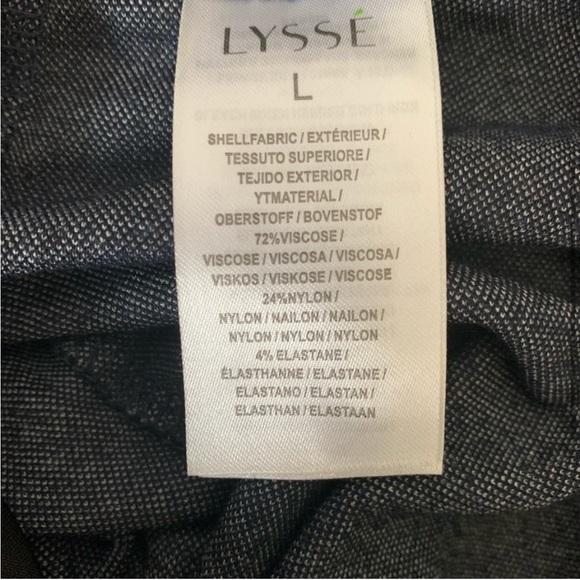 Lysse High Rise Bootcut Leggings in Charcoal Sz L - Picture 5 of 5